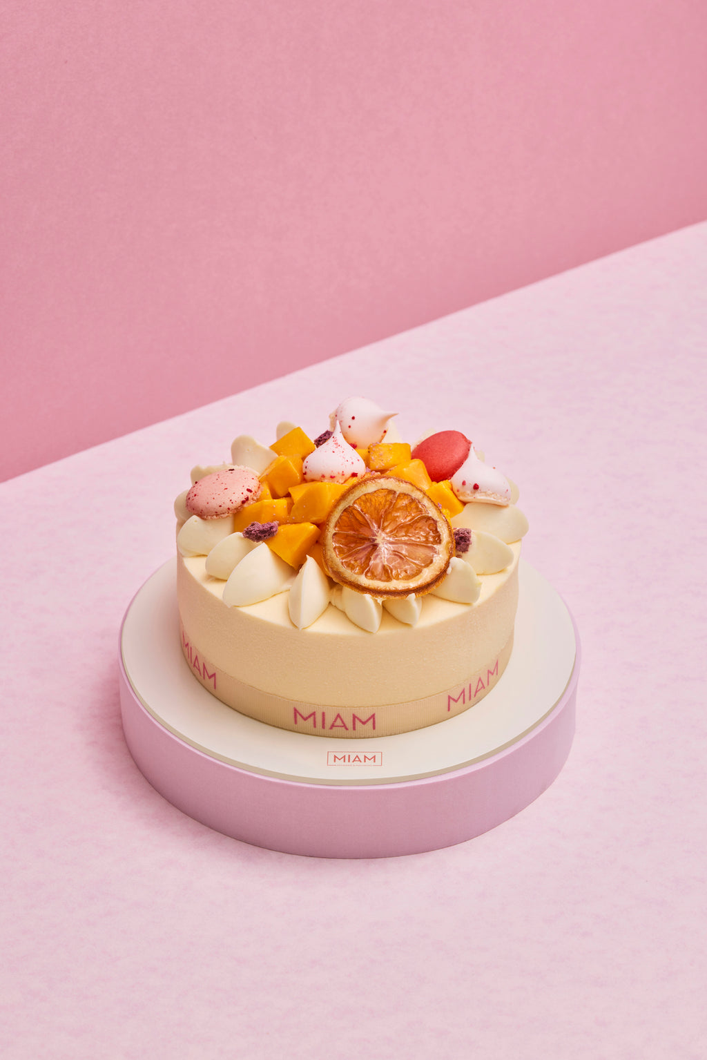 Fresh Mango & Vanilla Entremet