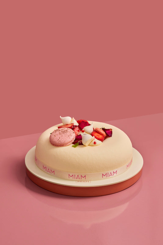 Fresh Strawberries & Cream Entremet