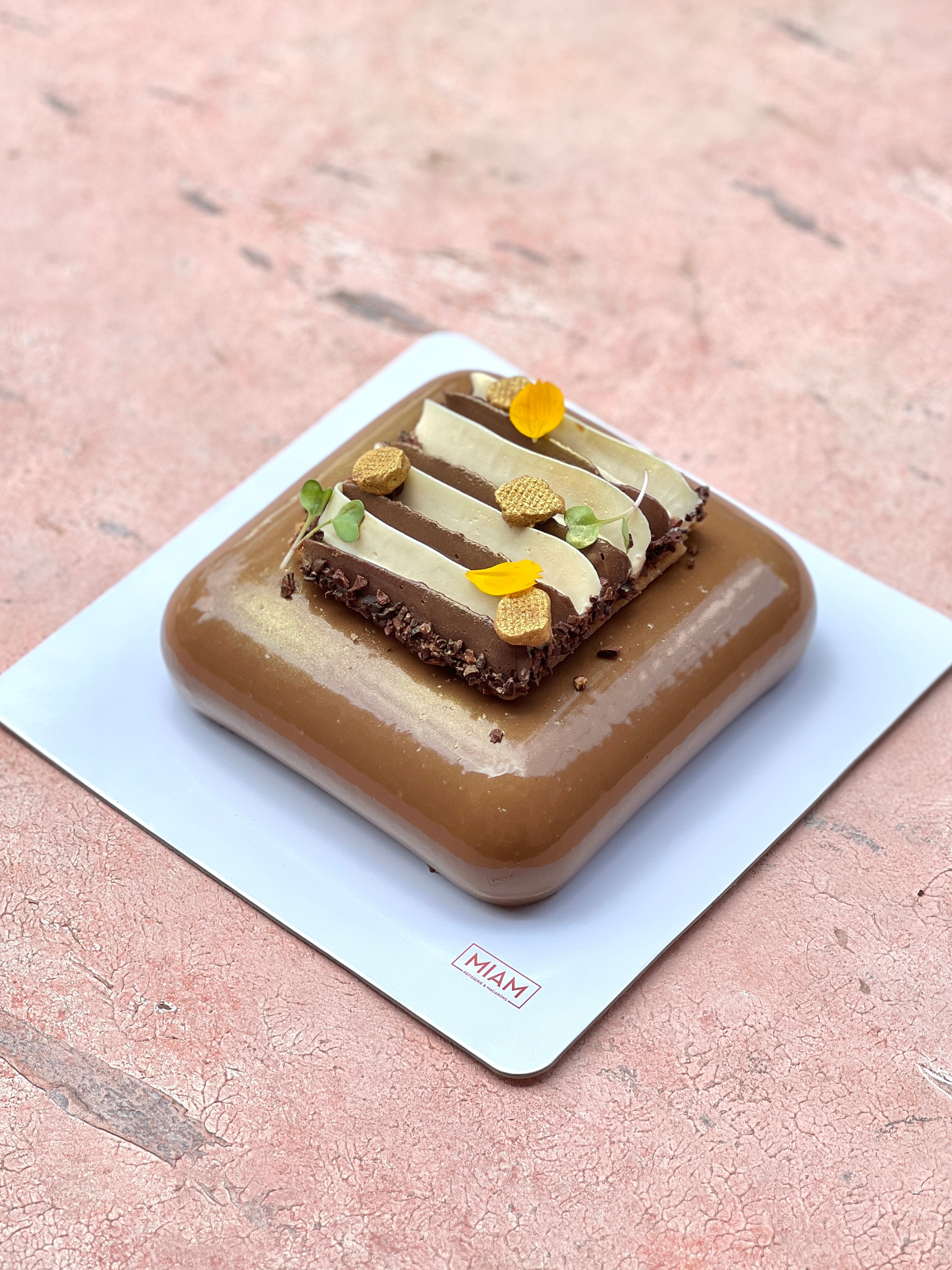 Eggless Dark Chocolate Trifle