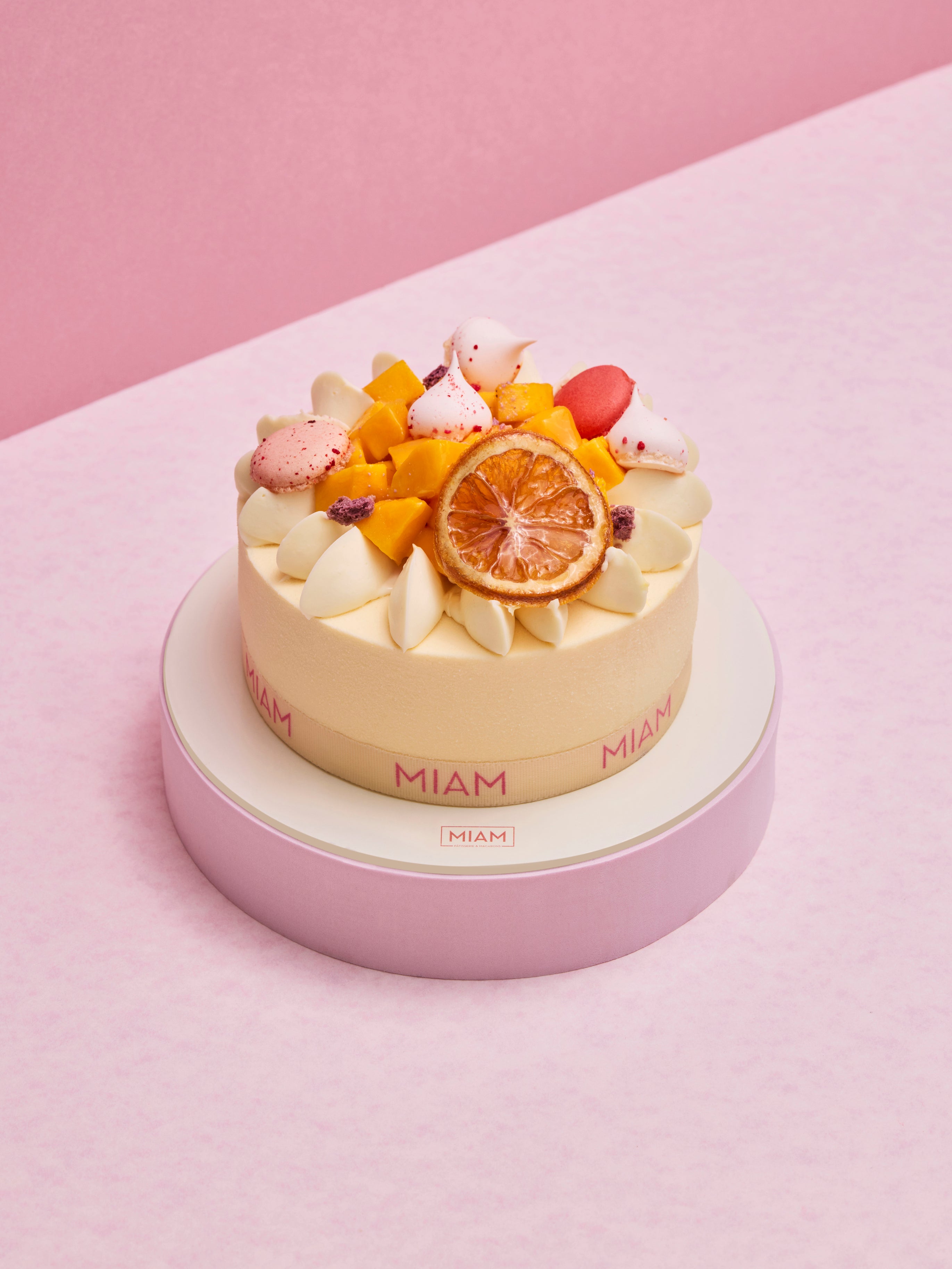 Fresh Mango & Vanilla Entremet - 500 gms