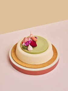 Matcha, Raspberry & Yuzu Entremet [800 g]