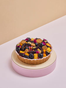 Eggless Fresh Summer Fruit Tart - 6 inches