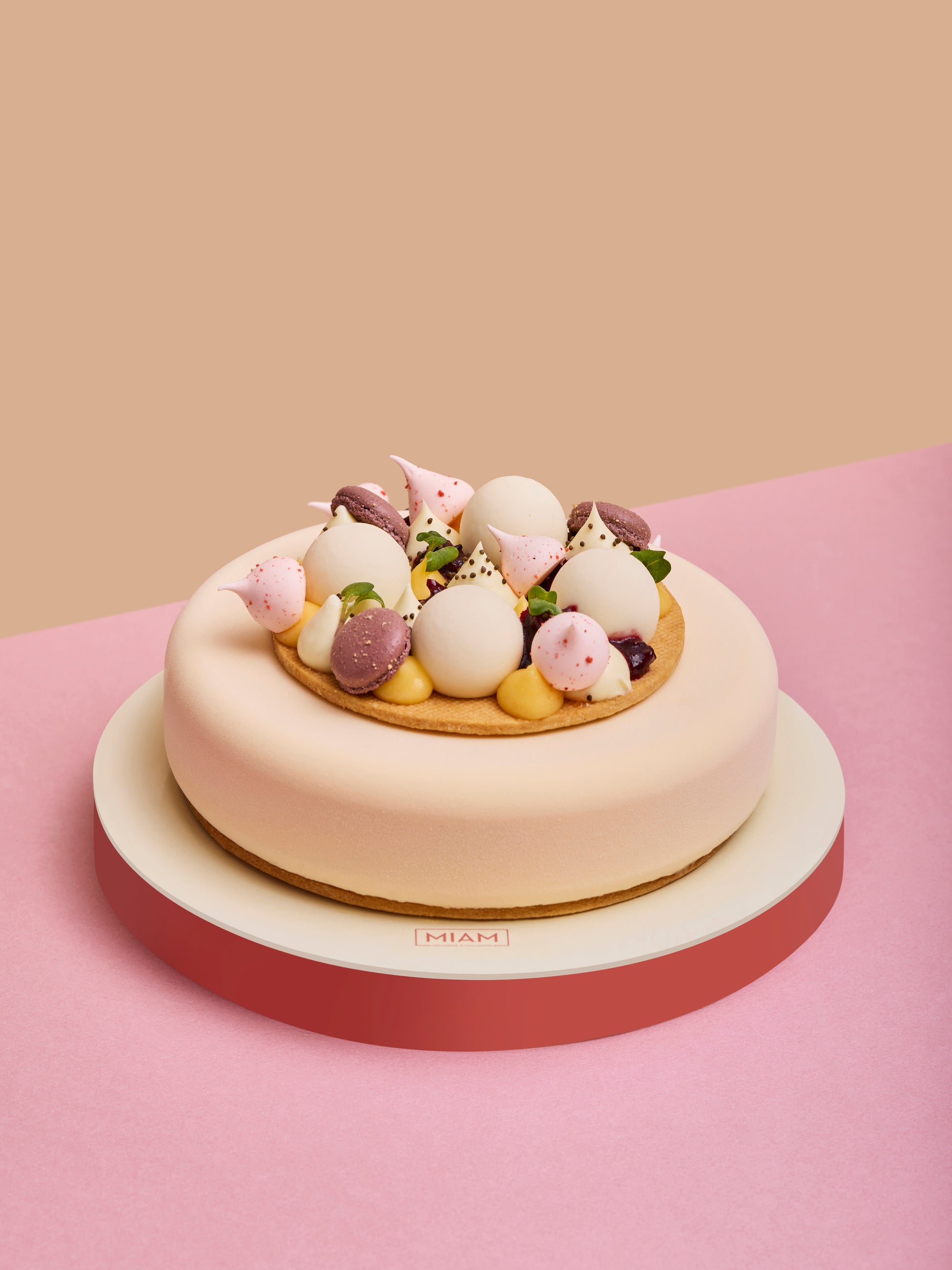 Sohiong Berries & Ginger Flower Entremet