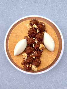 Eggless Dark Chocolate & Salted Caramel - 1 kg